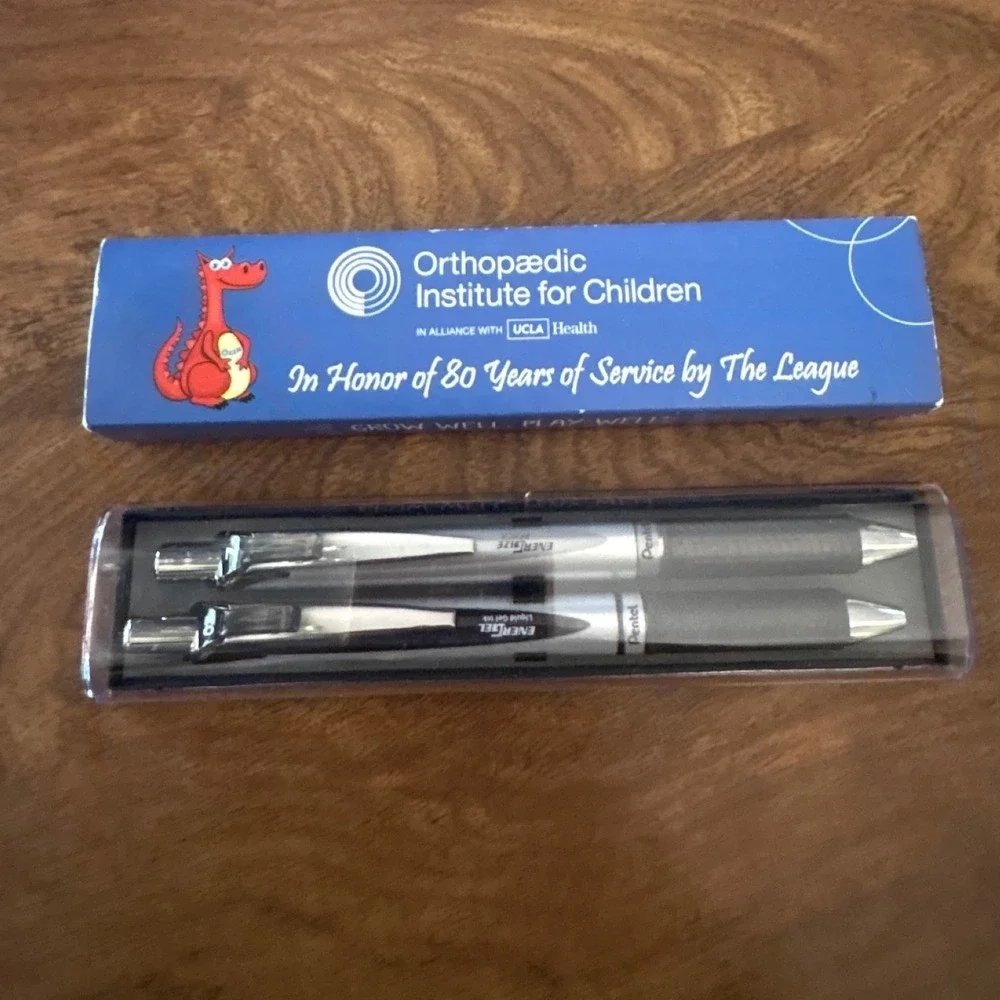 Pentel EnerGel Pen Pencil Set UCLA Health Orthopaedic Institute Volunteer Gift‎